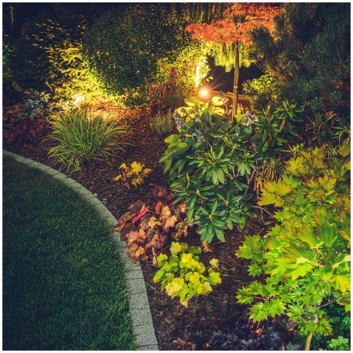 Spot de jardin LED 5W 80 lm/W orientable | Boîtier aluminium IP65