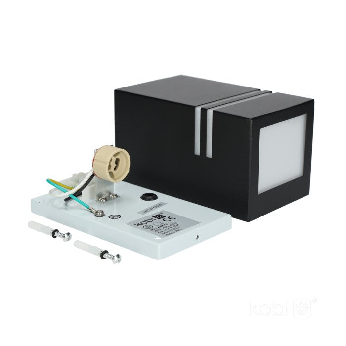 Applique murale LED 150mm GU10 IP44 pour intérieur et extérieur