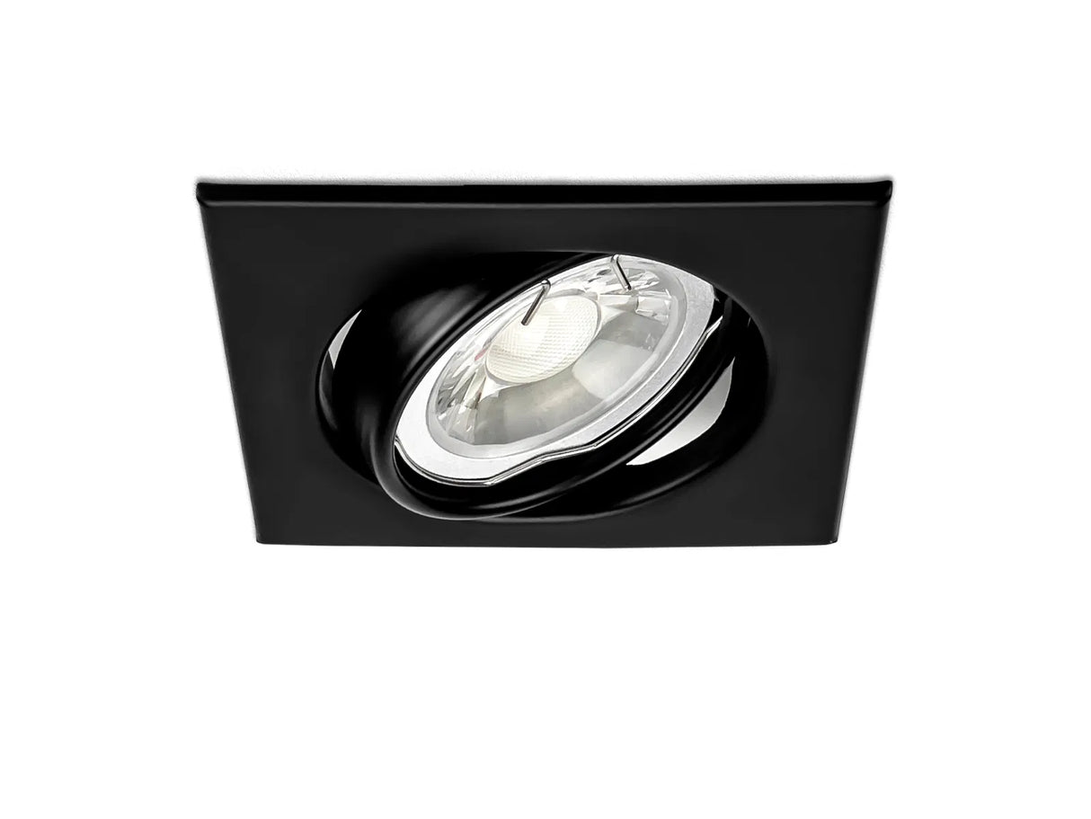 Luminaire encastrable LED GU10 IP20 86x86mm inclinable