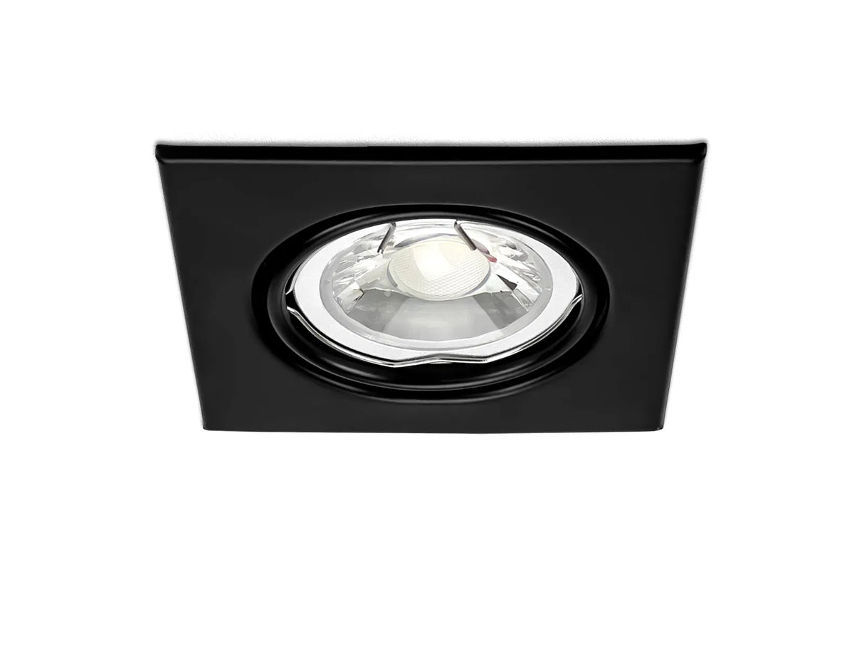 Luminaire encastrable LED GU10 IP20 86x86mm inclinable