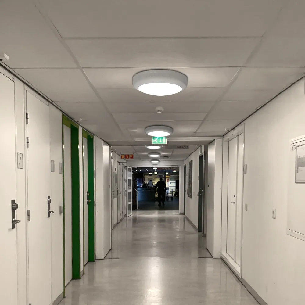 Cloison LED en saillie IP66 IK08 résistante à l'eau 30cm 20W