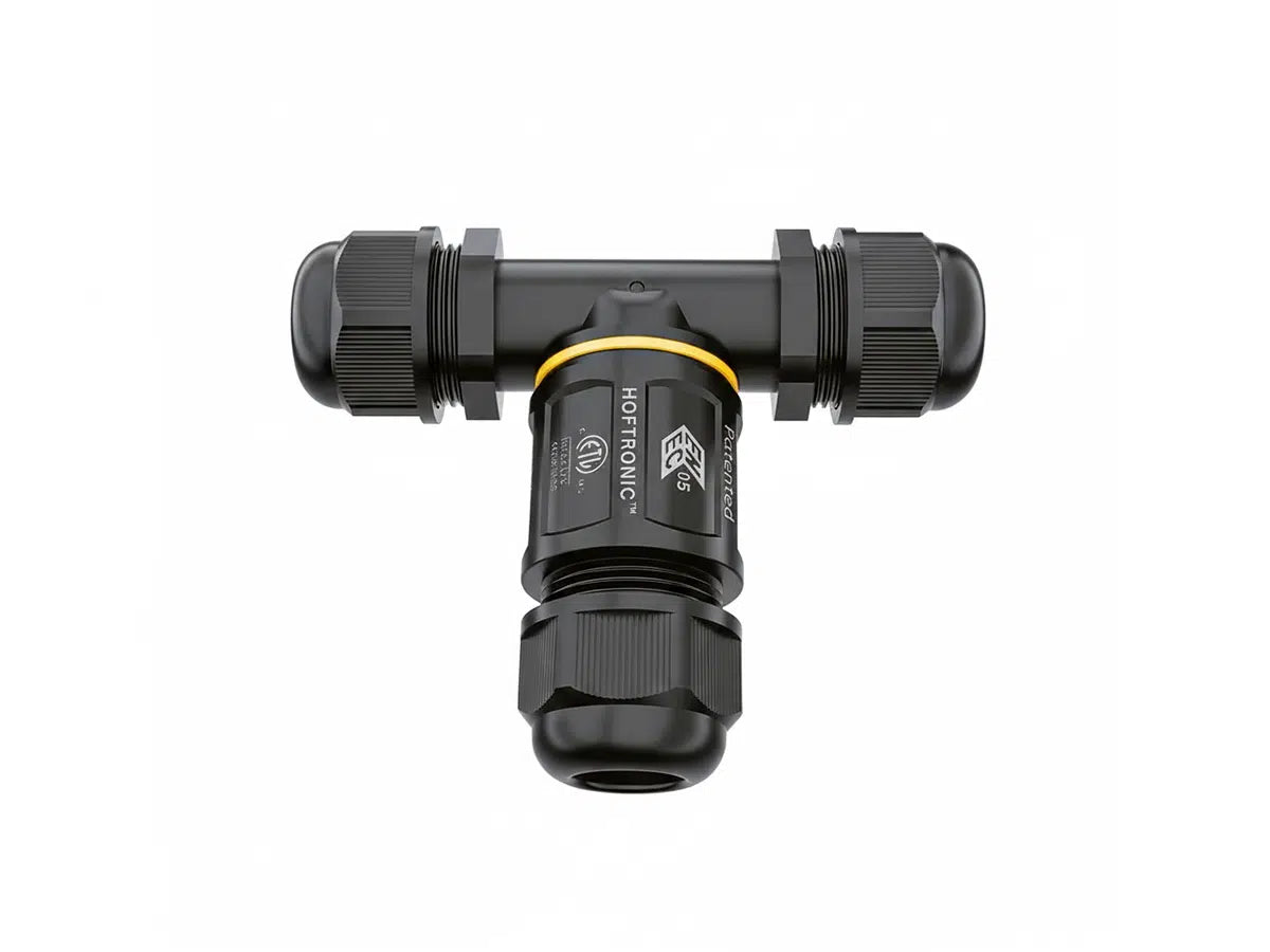 Connecteur de câble étanche IP68 | En T