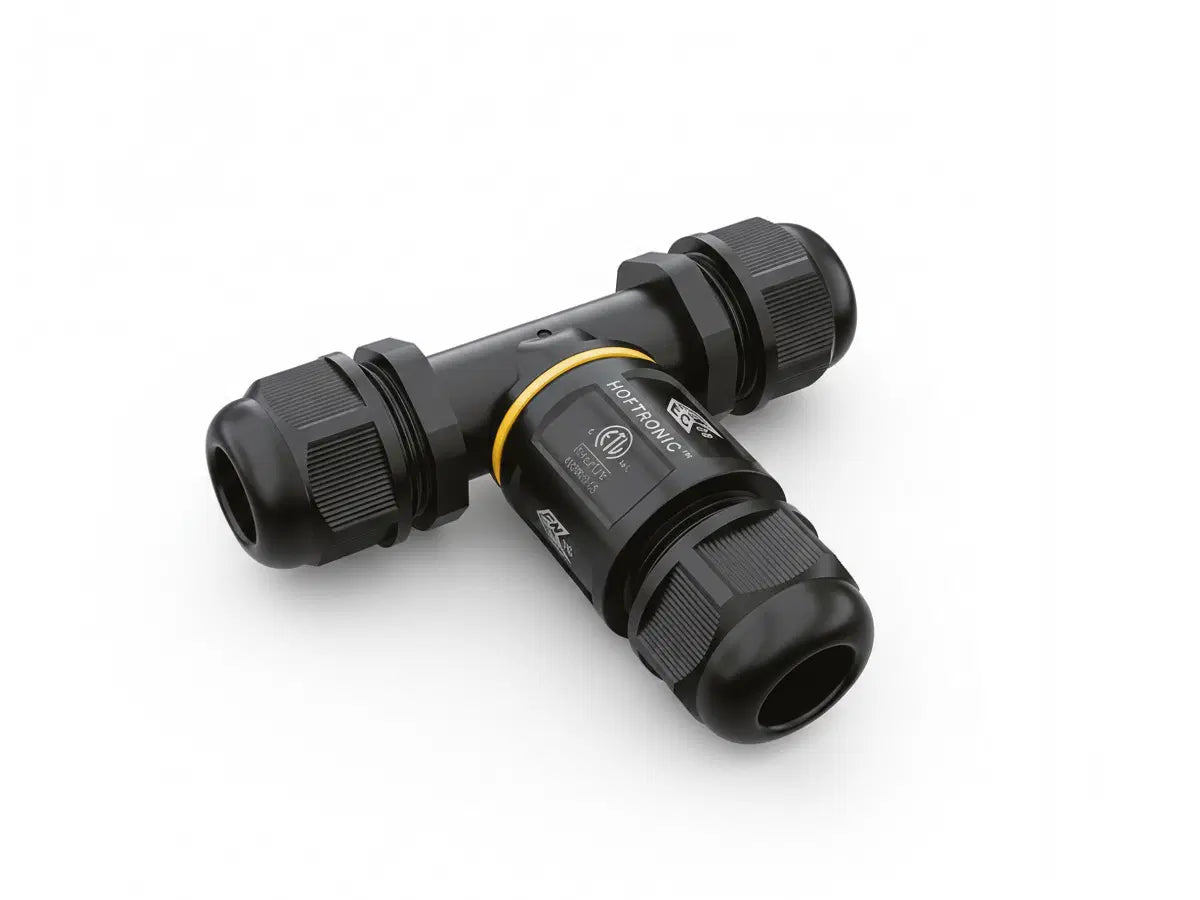 Connecteur de câble étanche IP68 | En T