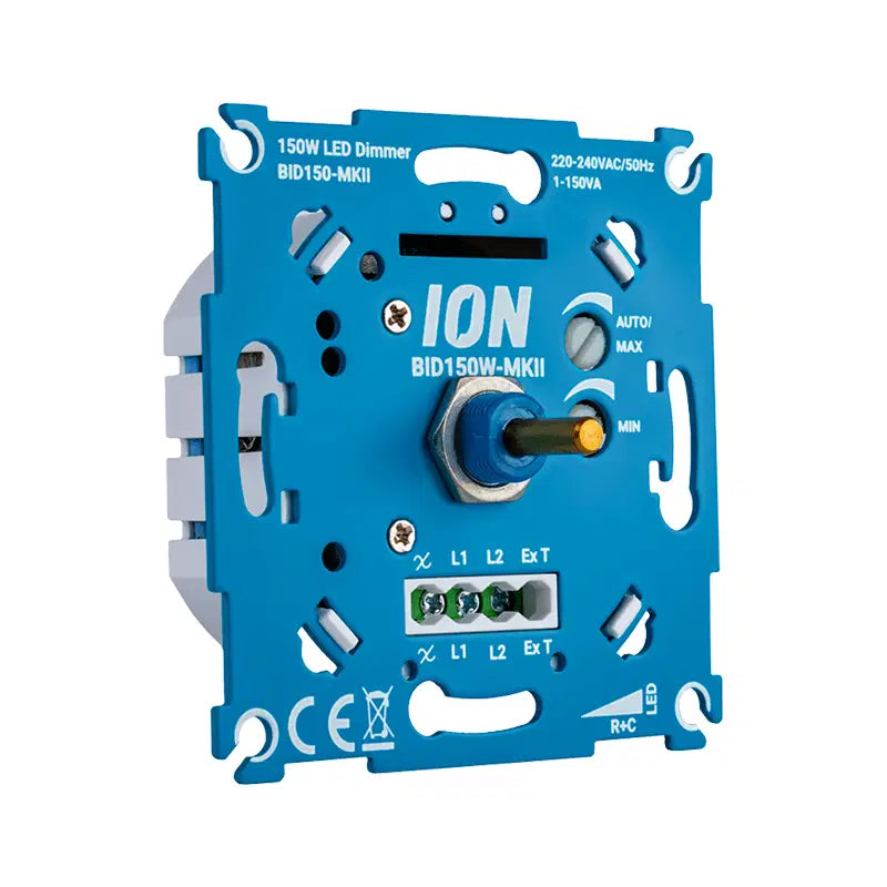 Variateur LED encastrable ION Industries | Sans scintillement jusqu’à 150W