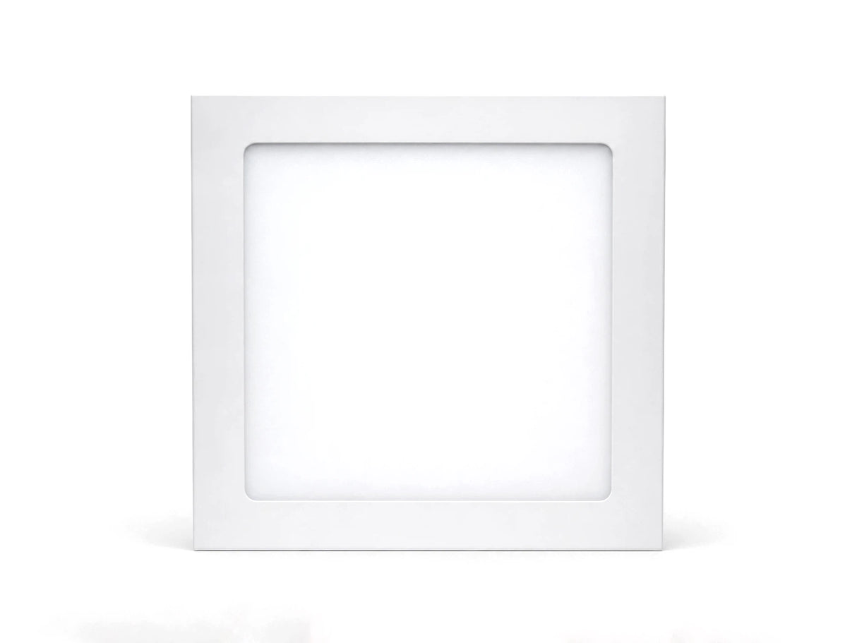 Spot encastré LED 18W - Carré - 220×220 mm