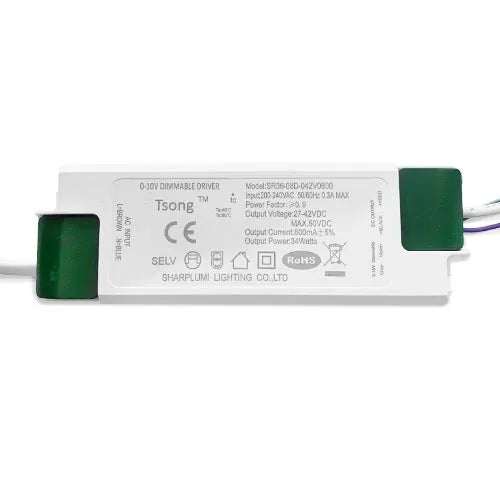 Driver LED dimmable 0-10V 34W 800mA / 38W 900mA / 44W 1060mA