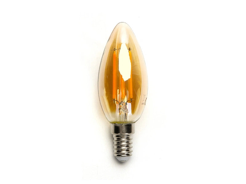 Lampe à Filament LED E14 C35 Bougie 5W 2200K dimmable