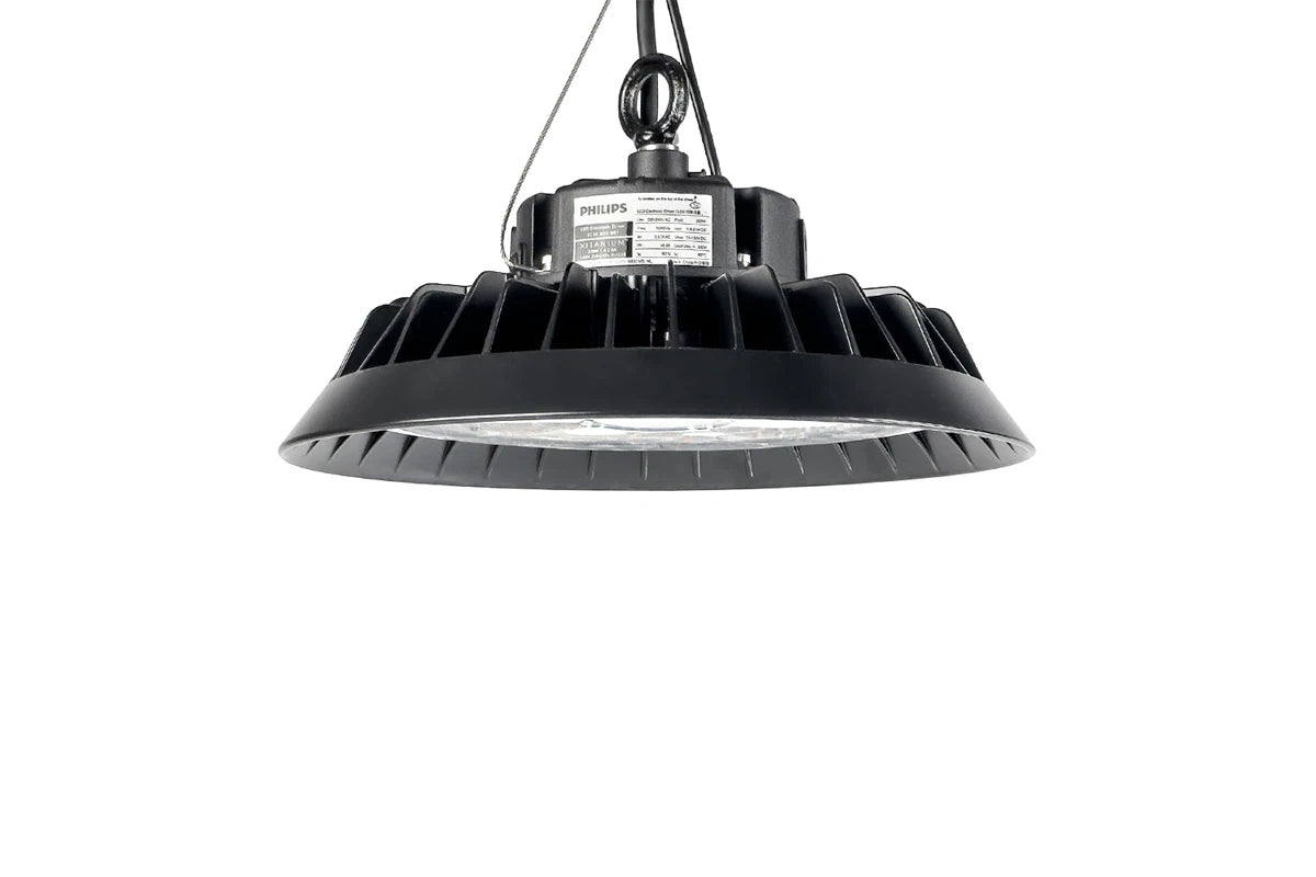 LED UFO Highbay 100W 150lm/W Driver LED Philips IP65 Dimmable