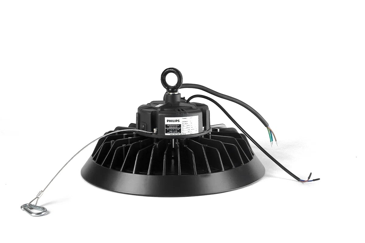 LED UFO Highbay 100W 150lm/W Driver LED Philips IP65 Dimmable