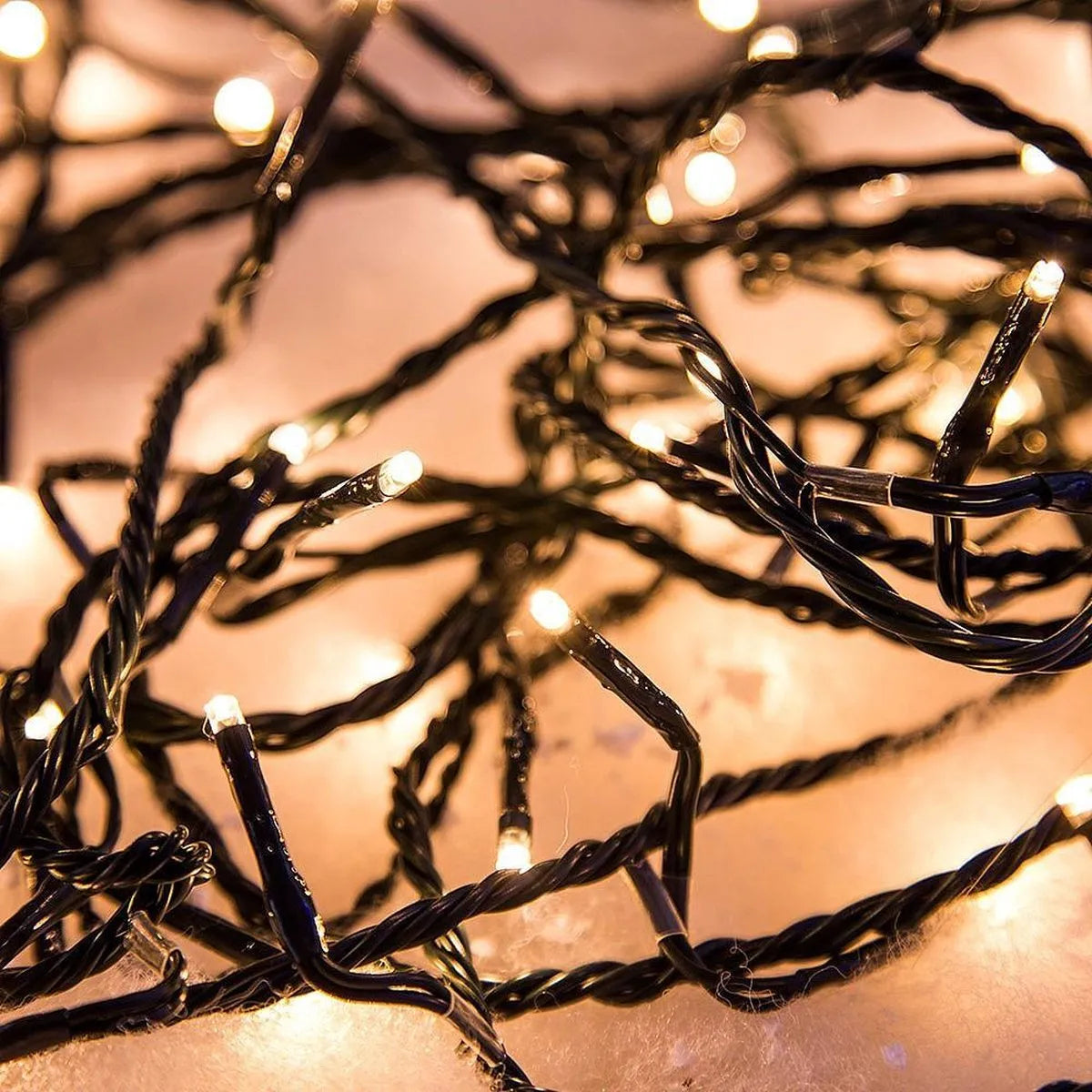 Éclairage de Noël LED Guirlande lumineuse 30 mètres 3,6 watts pour l'intérieur et l'extérieur