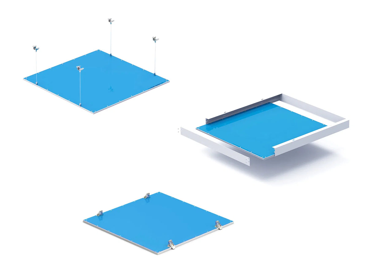 Panneau LED 30x30cm 18W 100lm/W