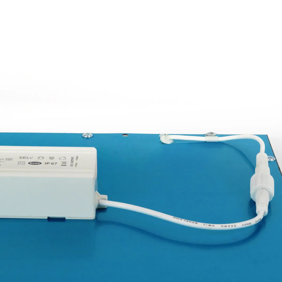 Panneau LED résistant à l'eau IP65 60x60cm 4000K 40W 120lm/W Lumen élevé