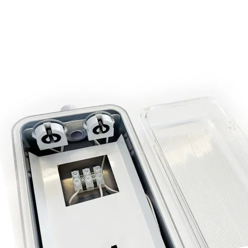 Luminaire fluorescent LED T8 résistant à l'eau 150 cm double