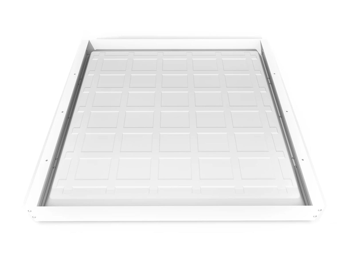 Cadre en saillie pour panneau LED Backlit 62x62 cm blanc