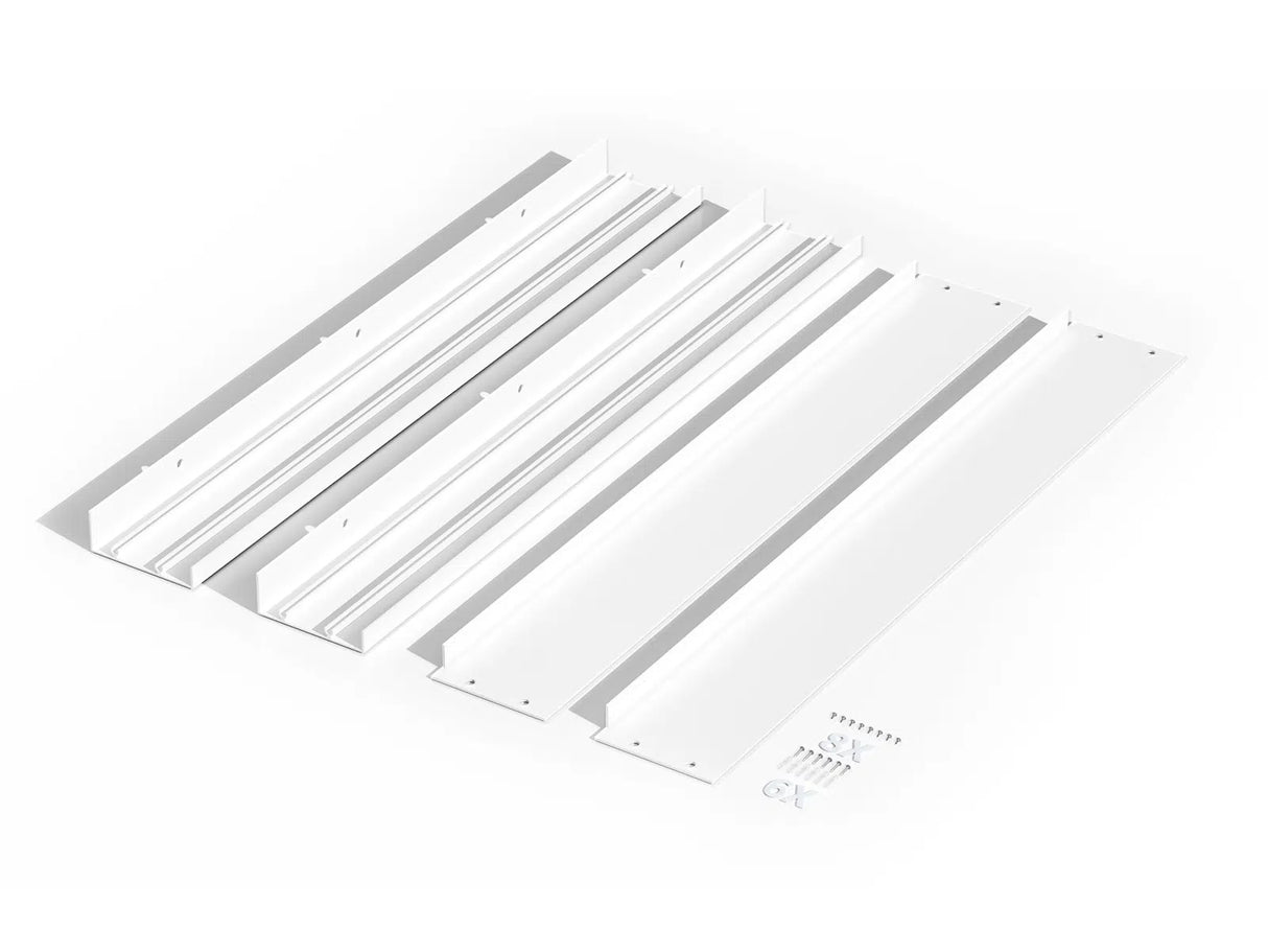 Cadre en saillie pour panneau LED Backlit 62x62 cm blanc
