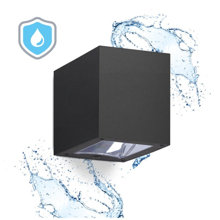 Applique murale LED solaire avec lumière réglable IP54