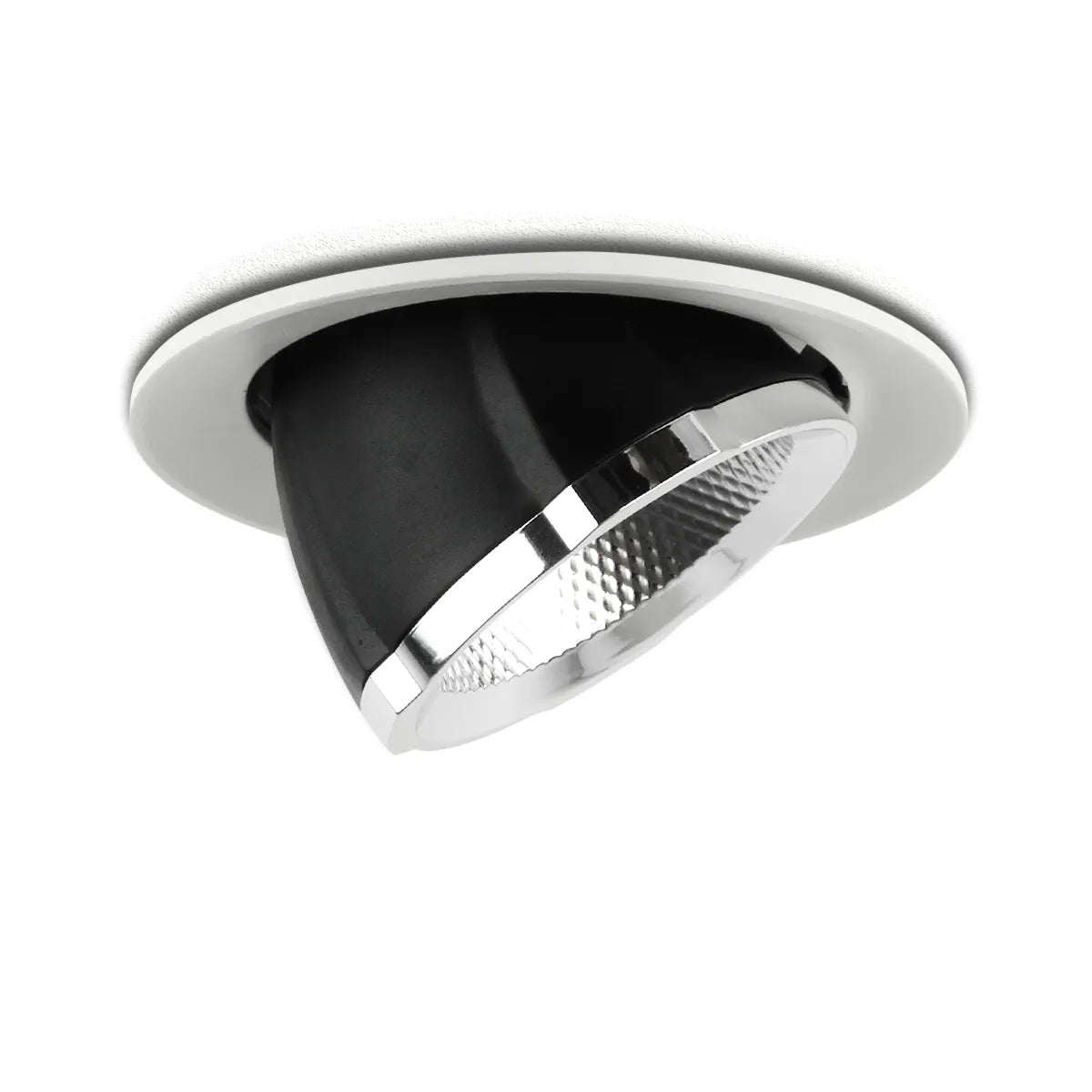 Led banaanspot bol2 47f0 a70e, zijaanzicht en wit en zwart en zilver