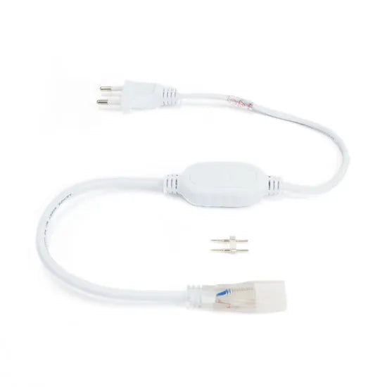 Bande LED 220V prise UE IP65 2 broches