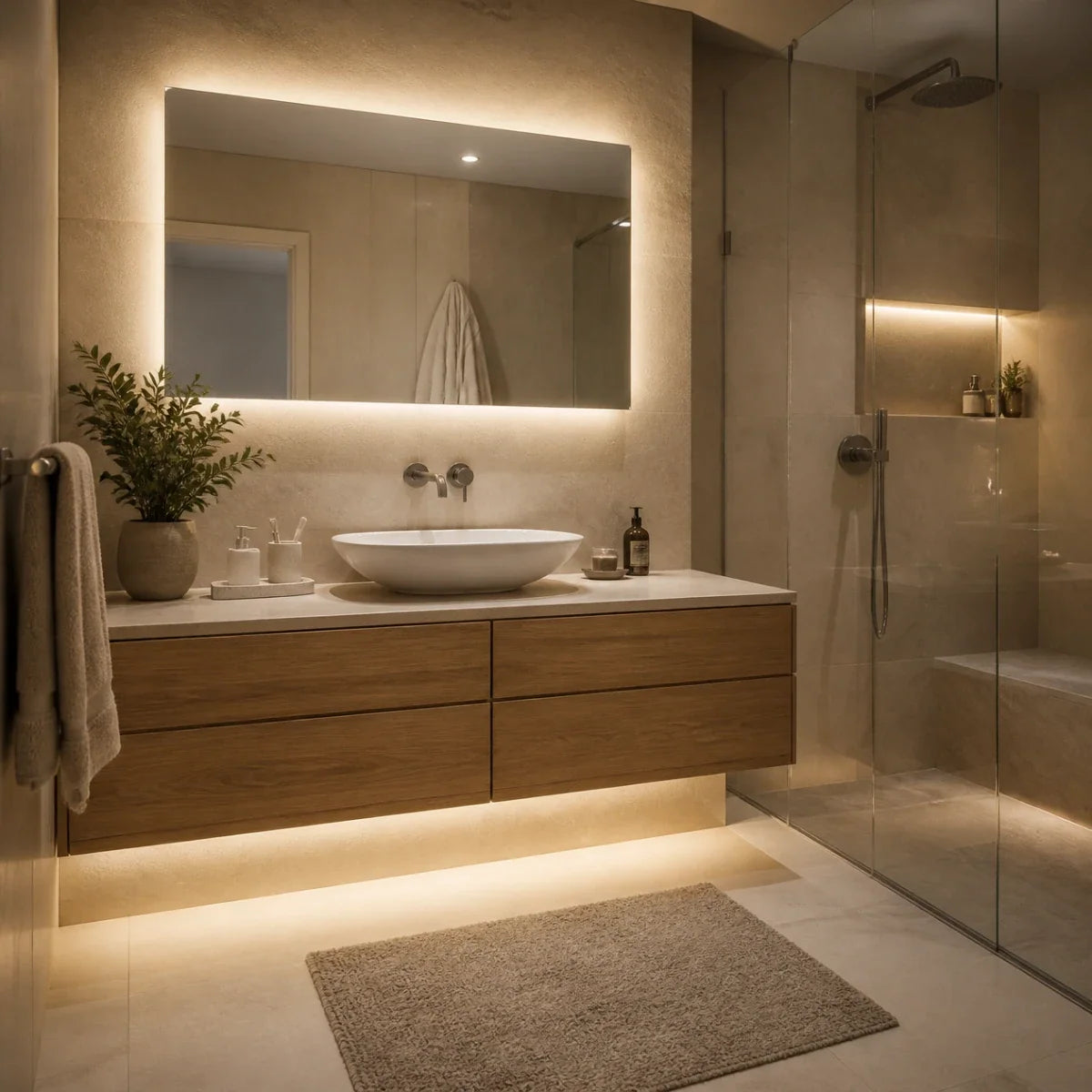 Rubans LED pour salle de bain