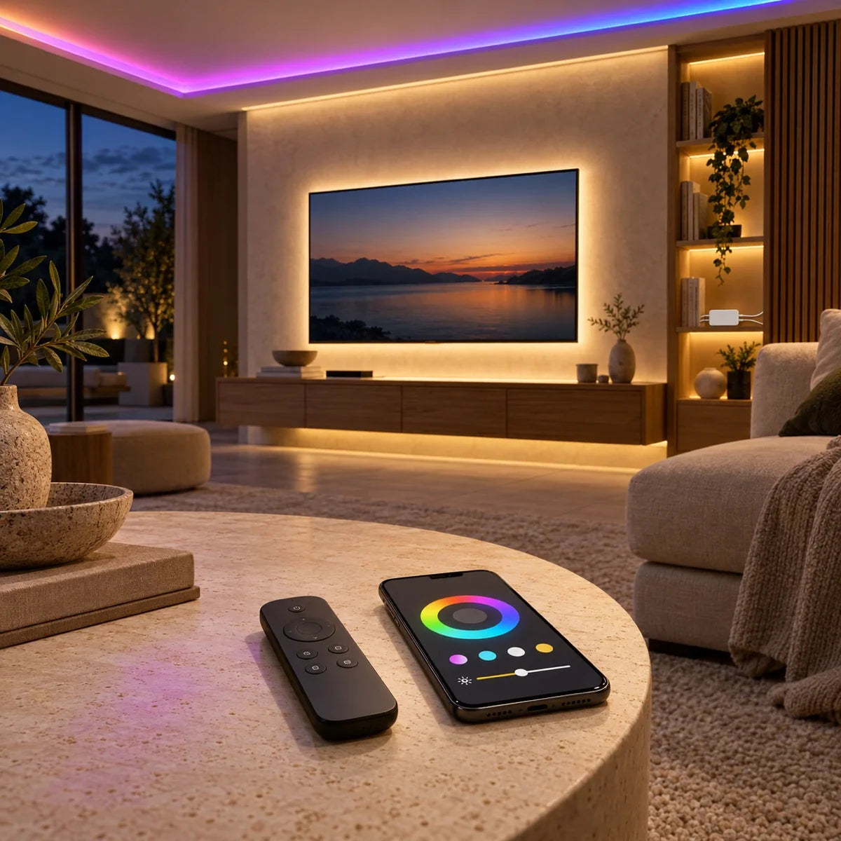 Variateurs, contrôleurs et télécommandes pour ruban LED
