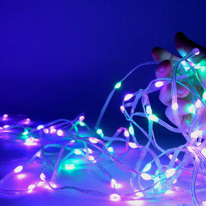 Colored LED Light Strings