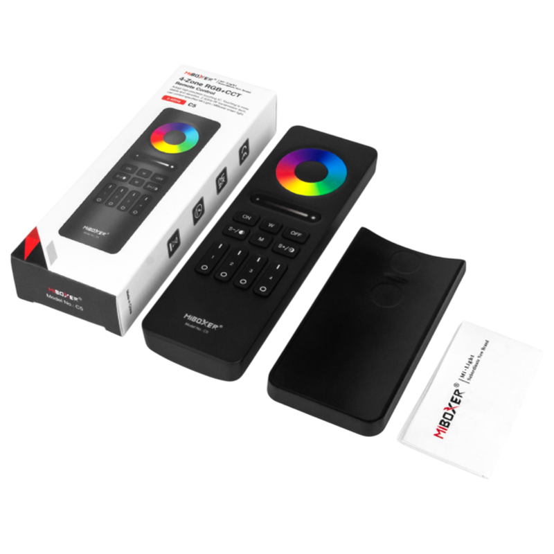 Mi-Light afstandsbediening RGB+CCT zij-aanzicht