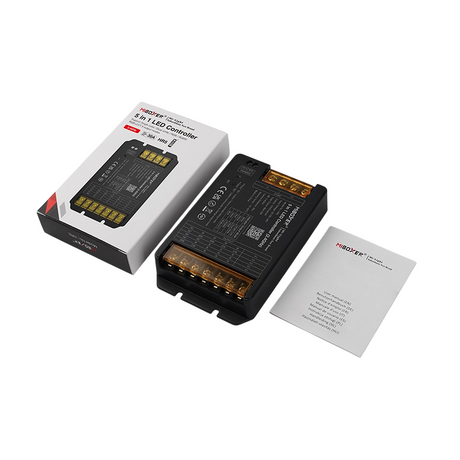Mi-Light ledstrip controller 5-in-1 zij-aanzicht