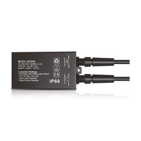 Waterdichte LED Driver 24V 75W IP68 | Dimbaar, voorkant in beeld