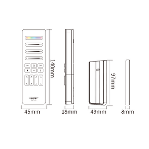 Mi-Light afstandsbediening Magic SPI ledstrip maataanduiding