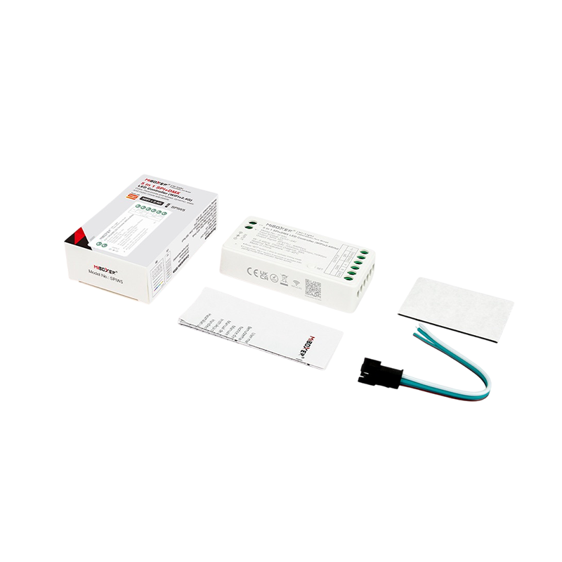 Mi-Light Magic ledstrip controller 5-in-1 DMX WiFi perspectief