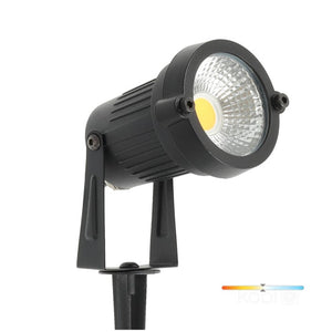 Spot de jardin LED 5W 80 lm/W orientable | Boîtier aluminium IP65