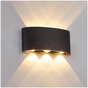 Applique murale LED 6W bi-directionnelle 180° 166x79mm IP54