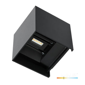 Applique murale LED 2x3W à faisceau réglable | IP54