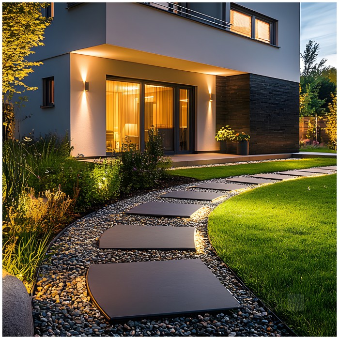 Applique murale LED bidirectionnelle 90x260mm ronde GU10 IP54