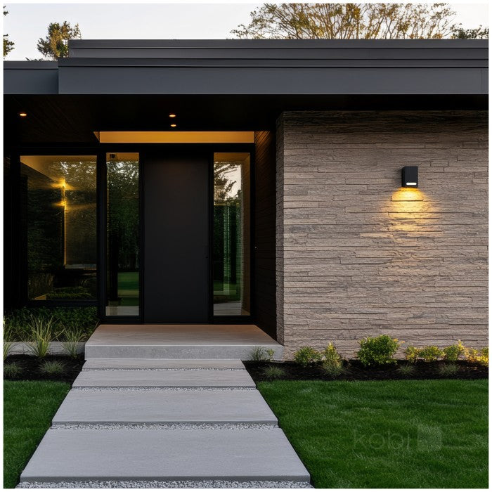 Applique murale LED GU10 80mm IP54