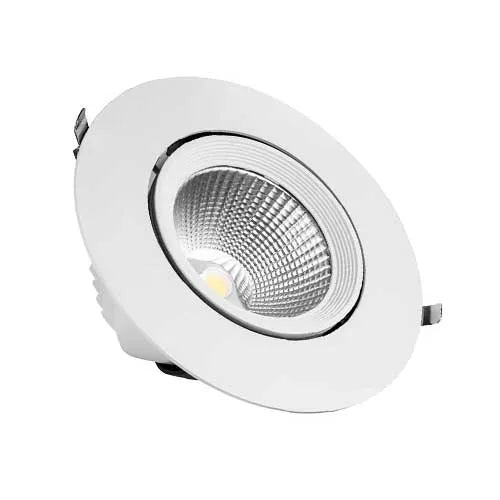 Spot encastrable LED Banana 10W ⌀140mm 90° Inclinable 360° Rotatif