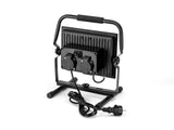 Projecteur LED 50W avec 2 Prises IP65 Inclinable