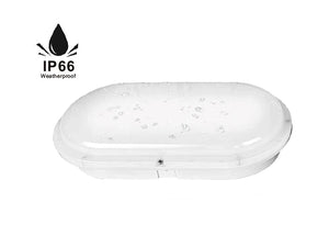LED Bulkhead 272x145mm Ovale 24W | IP66
