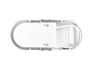 Applique LED Bulkhead Ovale 212x113mm 15W IP66 | Avec détecteur
