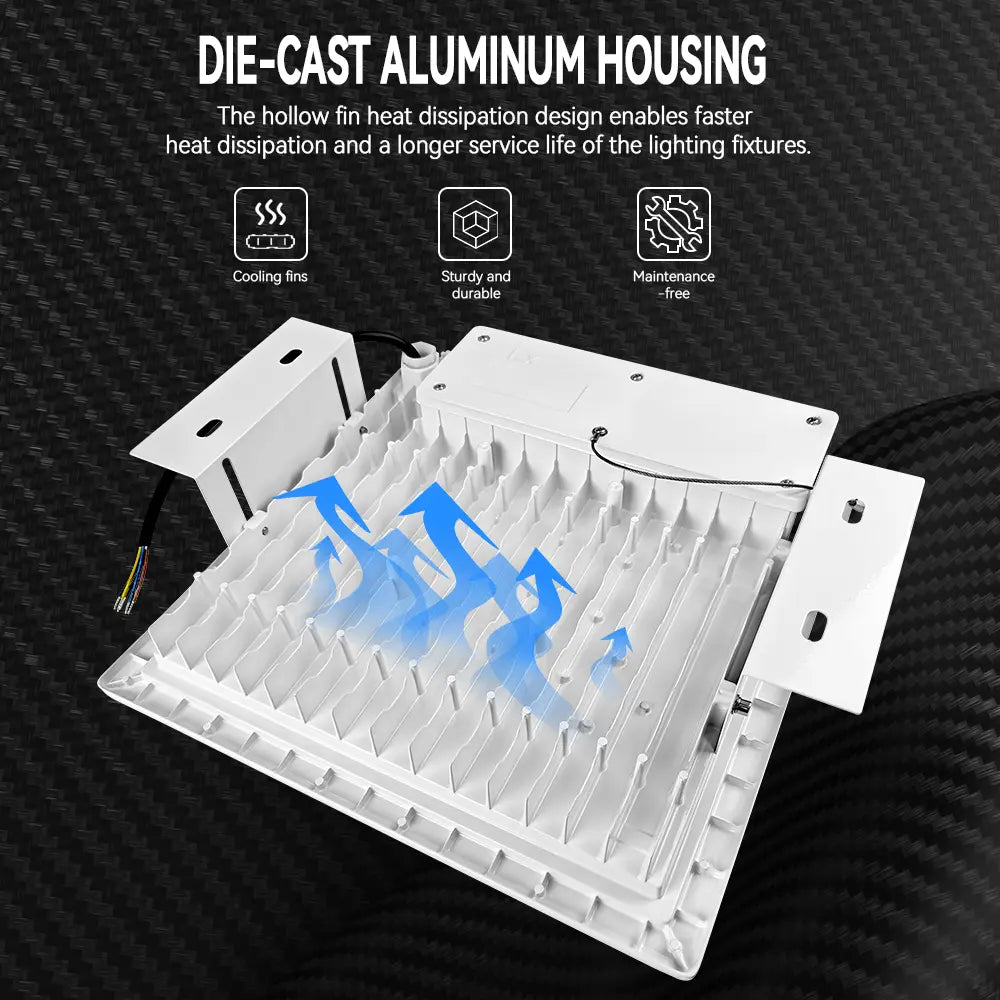 Projecteur LED pour auvent 200 W 170 lm/W IP65 Dimmable