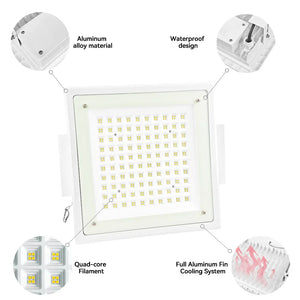 Projecteur LED pour auvent 200 W 170 lm/W IP65 Dimmable