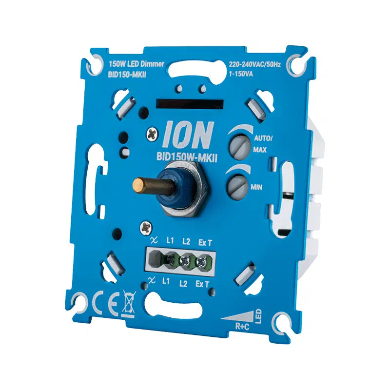 Variateur LED encastrable ION Industries | Sans scintillement jusqu’à 150W