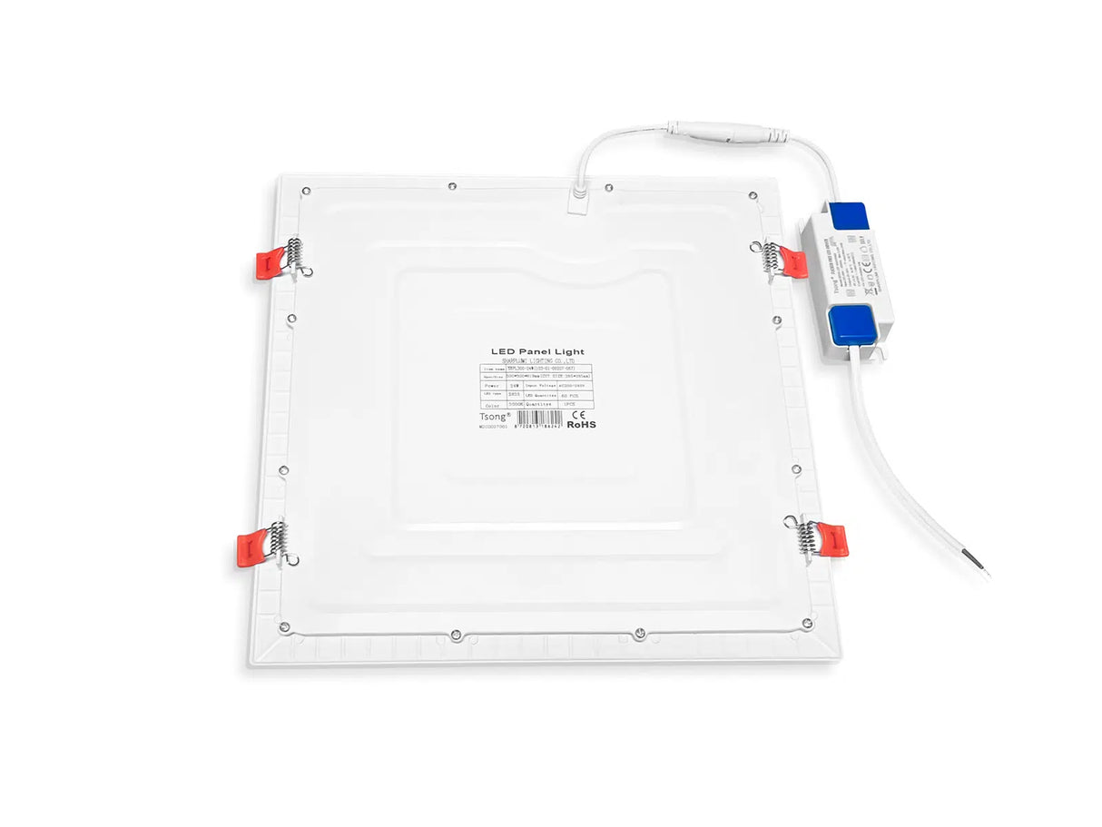 Spot encastré LED 24W - Carré - 290×290 mm