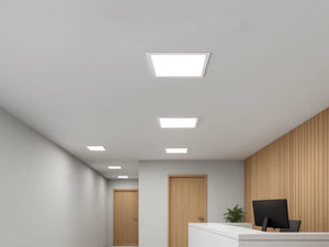 Spot encastré LED 24W - Carré - 290×290 mm
