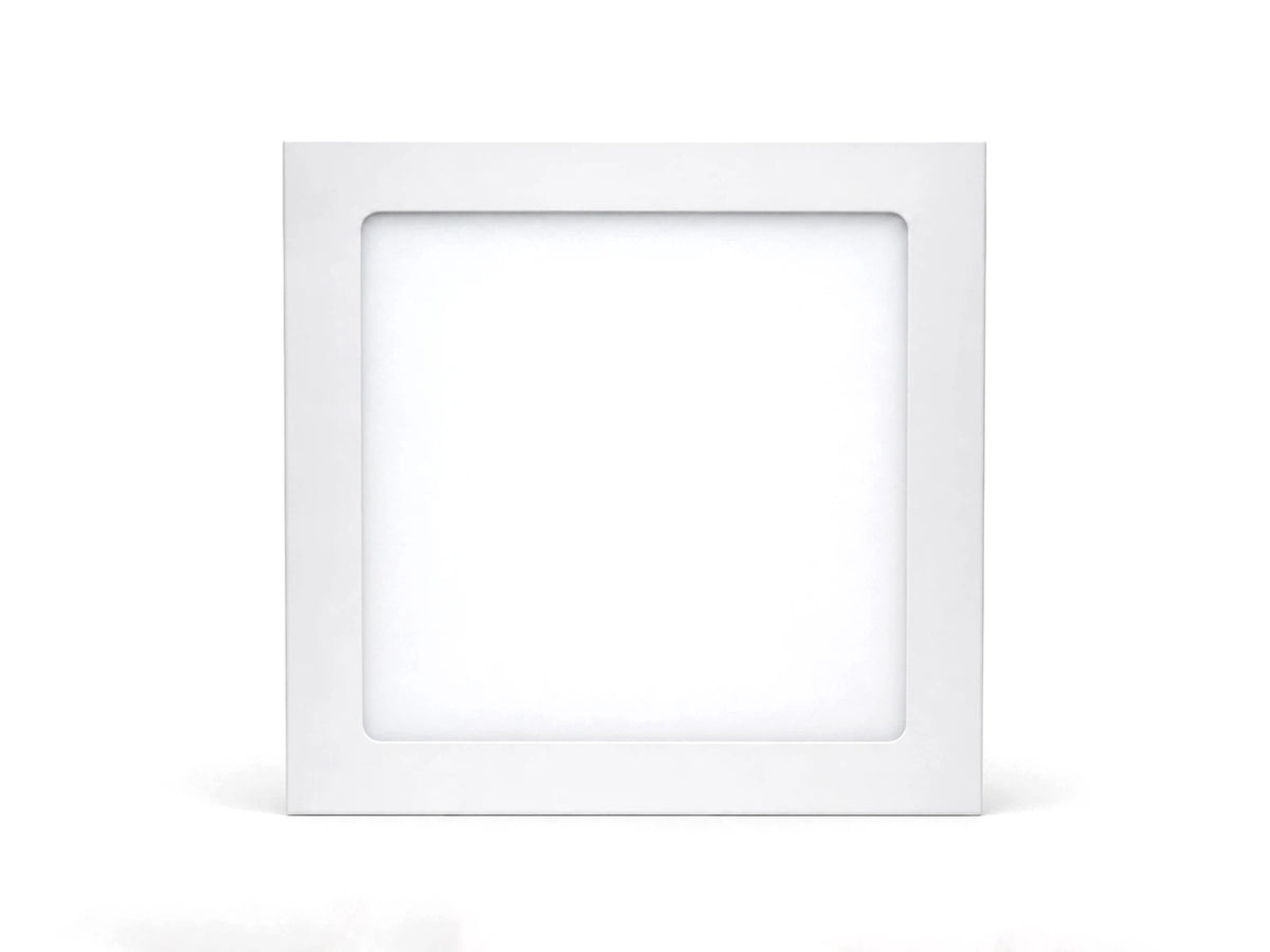 Spot encastré LED 18W - Carré - 220×220 mm