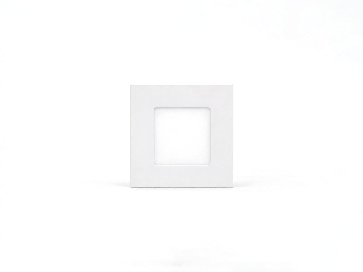 Spot encastré LED 3W - Carré - 84×84 mm