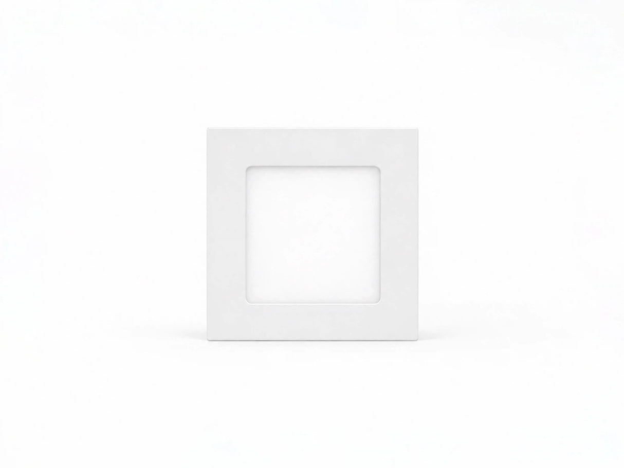Spot encastré LED 6W - Carré - 120×120 mm