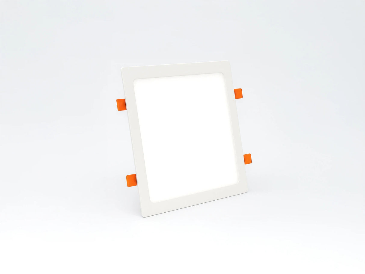 Spot encastré LED 6W - Carré - 120×120 mm