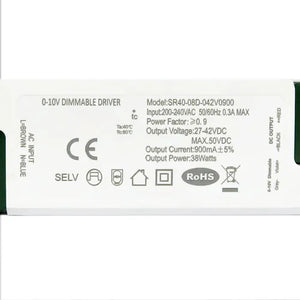 LED Driver dimmable 0-10V 34W 800mA / 38W 900mA / 44W 1060mA