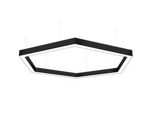 Connecteur en L 120° pour barres LED | Raccord d’angle pour formes hexagonales